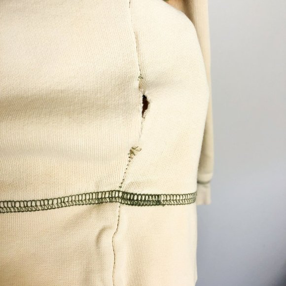 Obey Pullover Hoodie Tie Dye Green Cream Hooded Sweatshirt Mens Large - Picture 5 of 7